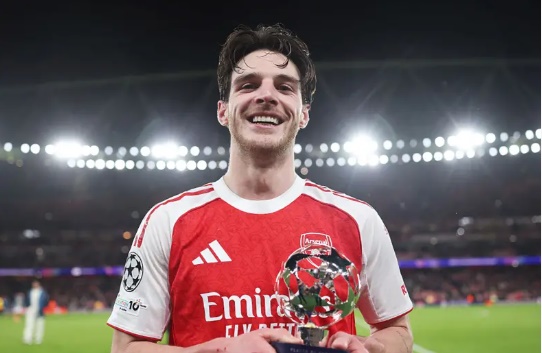 Declan Rice tiết lộ đấu pháp giúp Arsenal hạ Bayern