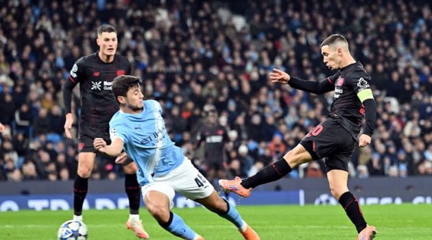 Man City thua sốc Leverkusen 0-2 ngay tại Etihad