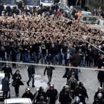 11 cổ động viên quá khích bị bắt ở Napoli