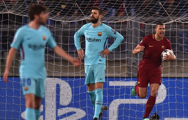 5 điểm nhấn Roma 3-0 Barca: Khi Dzeko hóa thành “Messi của Roma”