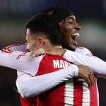 Arsenal đánh bại Club Brugge 3-0: Madueke tỏa sáng với cú đúp