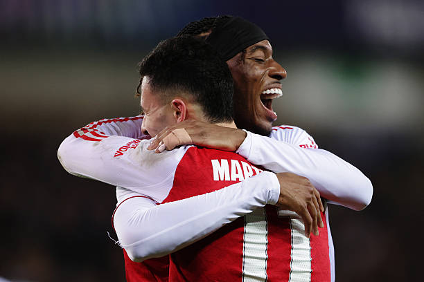 Arsenal đánh bại Club Brugge 3-0: Madueke tỏa sáng với cú đúp