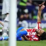 Atletico Madrid mất tiền đạo chủ lực cho lần đụng độ Man Utd