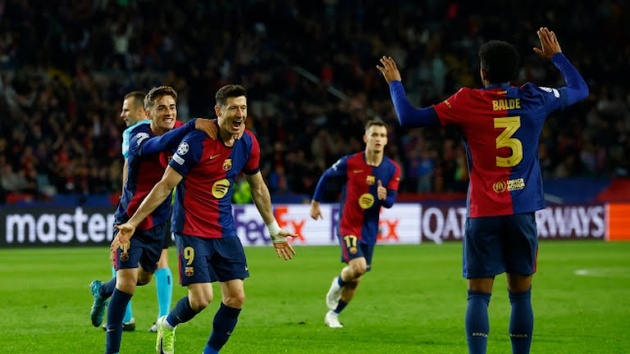 Barca 3-0 Brest: Lewandowski nổ cú đúp; Vượt mặt Liverpool