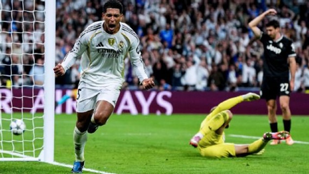 Bellingham vui mừng sau bàn thắng đầu tiên ở mùa giải này