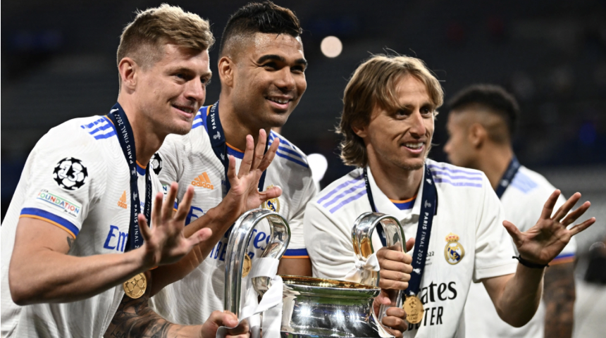 Bộ ba tiền vệ của Real Madrid hay nhất lịch sử Champions League?