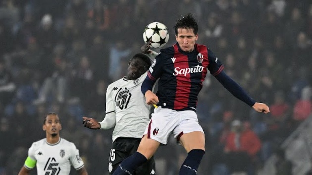 Bologna 0-1 Monaco: Kehrer tỏa sáng phút cuối; Đội khách chen chân vào top 3