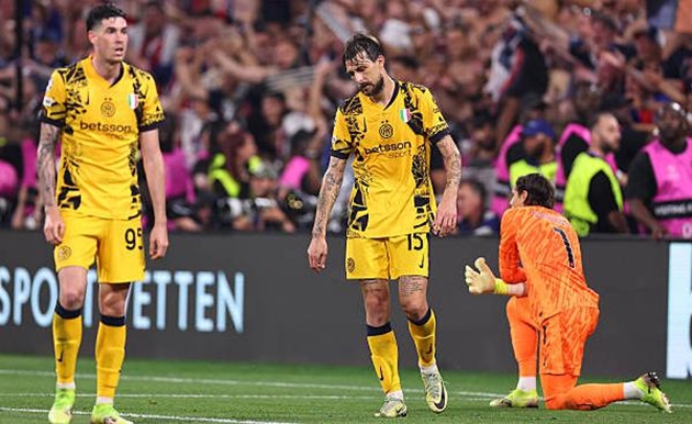 Chấm điểm Inter Milan 0-5 PSG: Lautaro nhạt nhòa; Hàng phòng ngự thảm họa