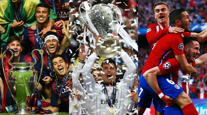 Champions League 2016/2017: châu Âu đối đầu Tây Ban Nha