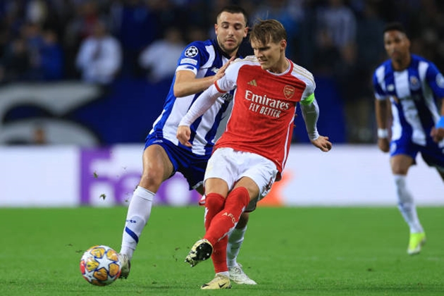 Đấu Porto, Martin Odegaard cảnh báo các đồng đội 1 điều