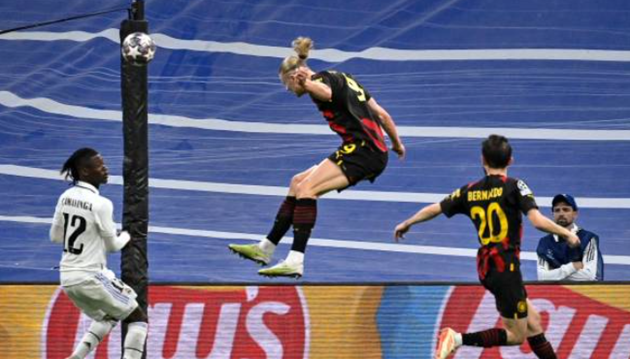 De Bruyne lập siêu phẩm, Man City hòa nghẹt thở Real Madrid