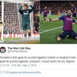 Được dịp hả hê, Man Utd lấy Ronaldo ra để chế nhạo đại kình địch