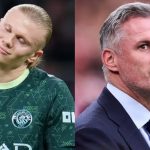Erling Haaland ghi bàn và chọc Jamie Carragher trên sóng truyền hình