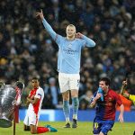 Haaland ở đâu so với Ronaldo, Messi