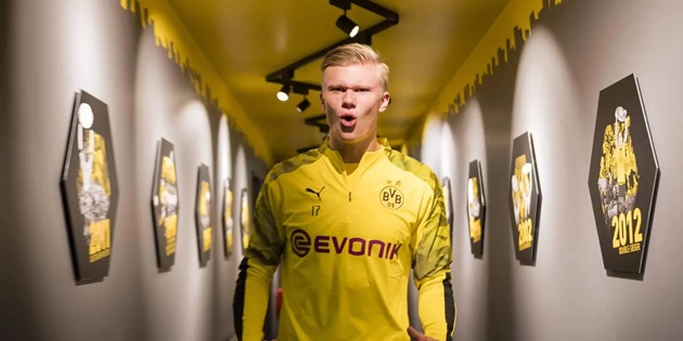 Haaland và những năm tháng rực rỡ tại Dortmund