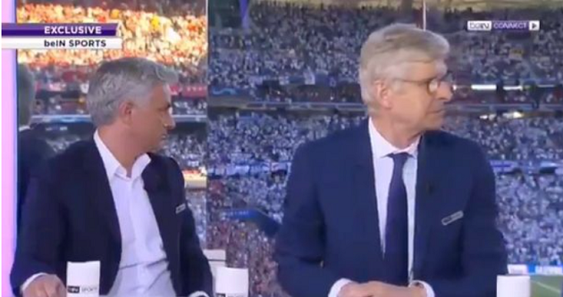 Hiếm hoi, Arsene Wenger và Jose Mourinho cùng chung quan điểm