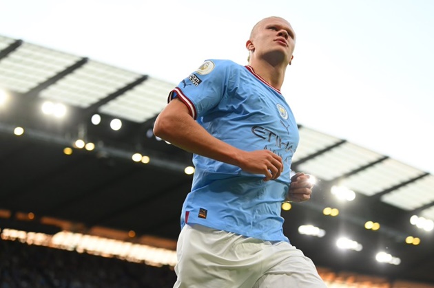 Hiệu suất ‘nhả đạn’ kinh dị của Haaland