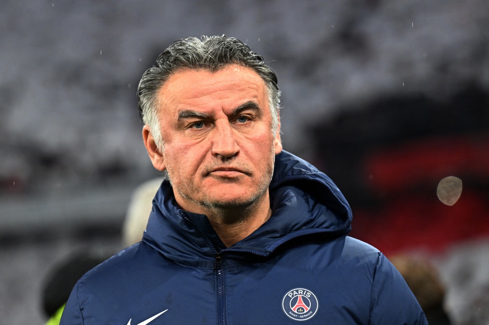 HLV Galtier không từ chức sau thất bại của PSG