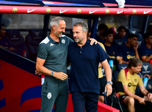 HLV Monaco ca ngợi Lewandowski trước trận đấu với Barca