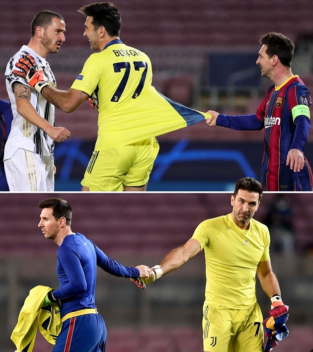 Không phải Ronaldo, Messi đổi áo với 1 sao Juve sau trận