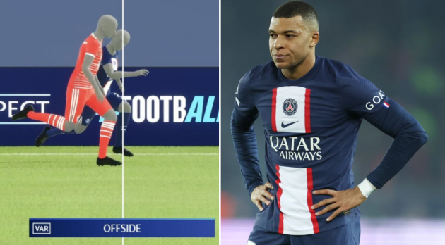 Kylian Mbappe phản ứng khi bị từ chối bàn thắng