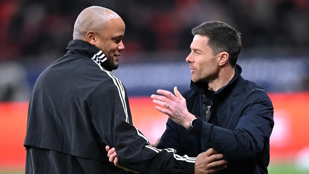 Leverkusen vs Bayern: Cuộc đấu trí chiến thuật thứ 5 giữa Kompany và Alonso