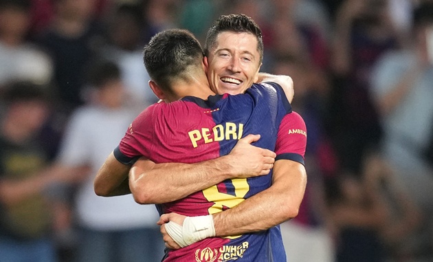 Lewandowski tiếp thêm hy vọng cho Barca trước trận tái đấu Inter
