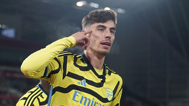 Loại bỏ Martinelli và Havertz có thể tiếp tục ghi bàn?