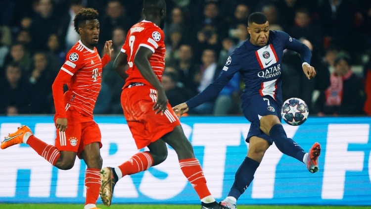 Lý do Mbappe ngồi dự bị trong trận thua Bayern