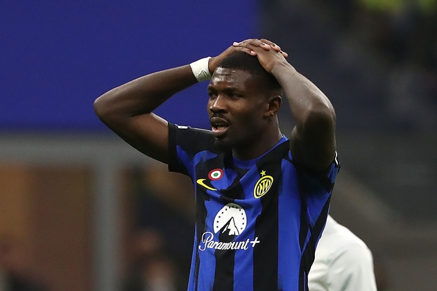 Marcus Thuram vẫn hài lòng dù không thể đánh bại Real Sociedad