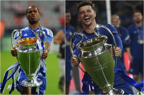 Mason Mount tái hiện pha ăn mừng lịch sử của Drogba