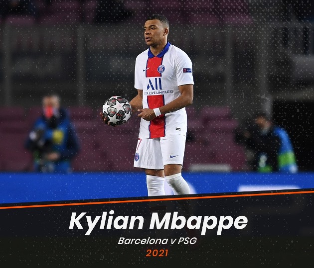 Mbappe, Rooney, Ronaldo và những hat-trick đỉnh cao ở Champions League