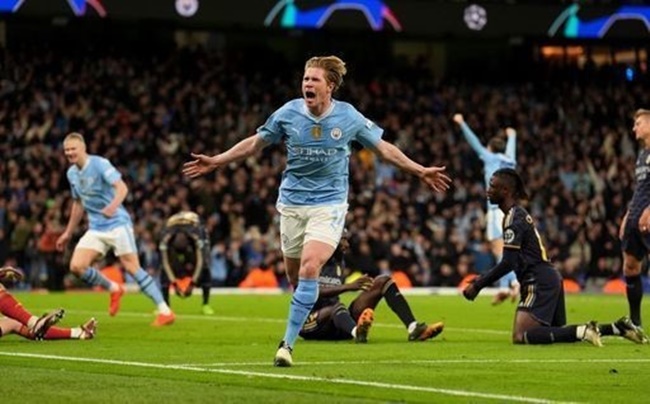 “Một pha dứt điểm tuyệt vời của De Bruyne”