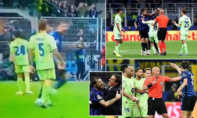 Nghi vấn: Inigo Martinez nhổ nước bọt vào sao Inter