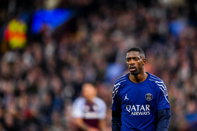 PSG hú vía trước Villa, Dembele cáu gắt từ chối nhận giải Cầu thủ xuất sắc nhất