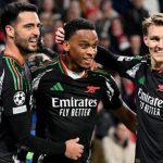 PSV 1-7 Arsenal: Chiến thắng hủy diệt; “Pháo thủ” đặt một chân vào vòng tứ kết