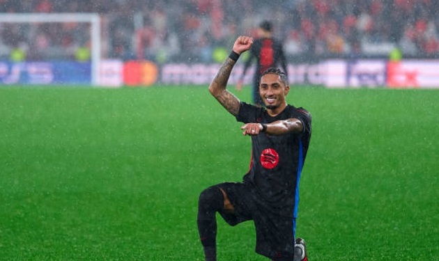 Raphinha: Bản lĩnh ngôi sao trong đêm Da Luz kỳ diệu