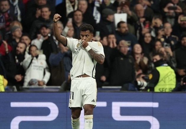 Rodrygo đạt hiệu suất ghi bàn ấn tượng