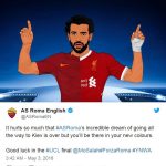 Roma gửi thông điệp cảm động đến Salah sau loạt trận bán kết