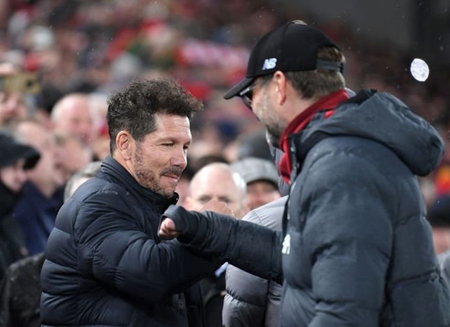 Simeone lại tính không bắt tay, Klopp nói rõ 1 lời