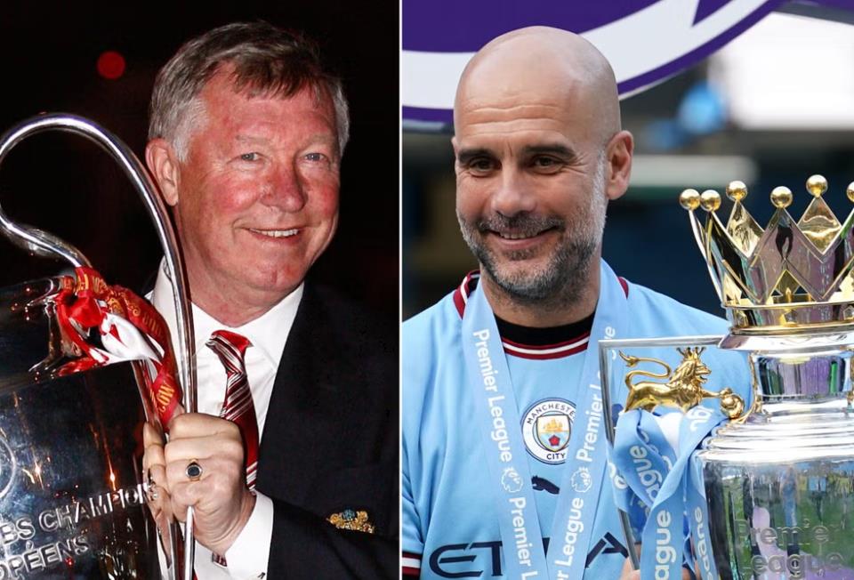 So sánh Man City của Guardiola với Man United mùa 1998/1999
