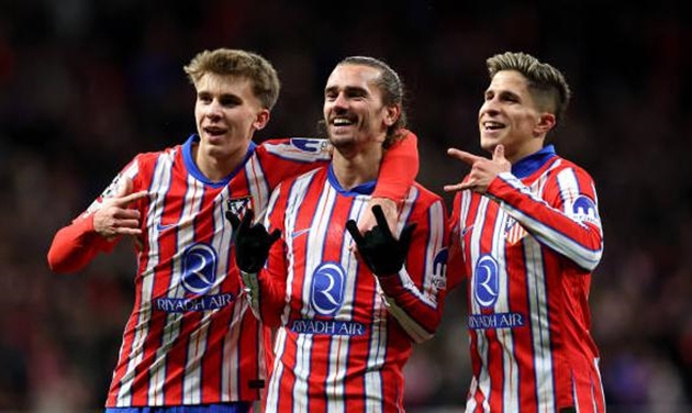 “Song sát” Griezmann – Alvarez giúp Atletico thắng dễ Slovan Bratislava