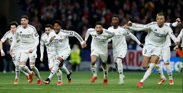 Tại Champions League, Real Madrid là điều không thể tránh khỏi