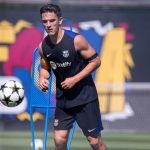 Trụ cột Barca vắng mặt ở buổi tập