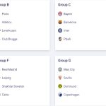 TRỰC TIẾP Bốc thăm vòng bảng Champions League: Xác định 8 bảng thi đấu