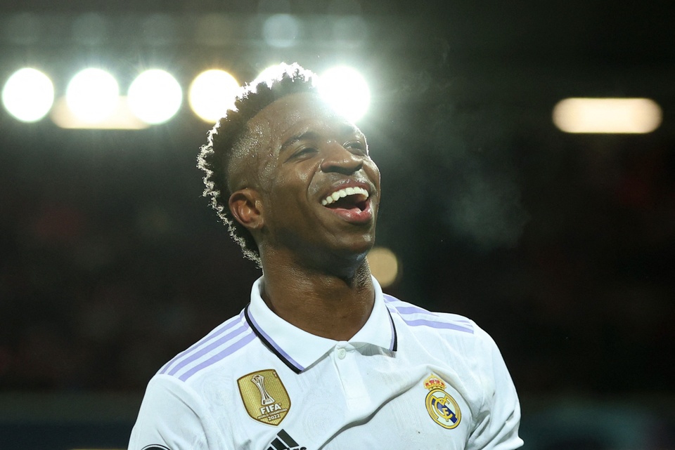 Vinicius Junior là khắc tinh của Liverpool