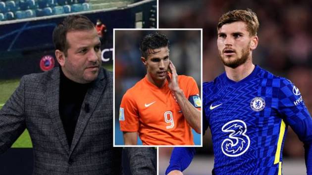 Werner được so sánh với Persie, Van der Vaart có phản ứng cực gắt