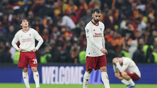 11 thống kê thú vị sau trận hòa 3-3 giữa Man United và Galatasaray